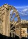 Syria: A 12th-13th century noria or giant waterwheel on the banks of the Orontes River, Hama